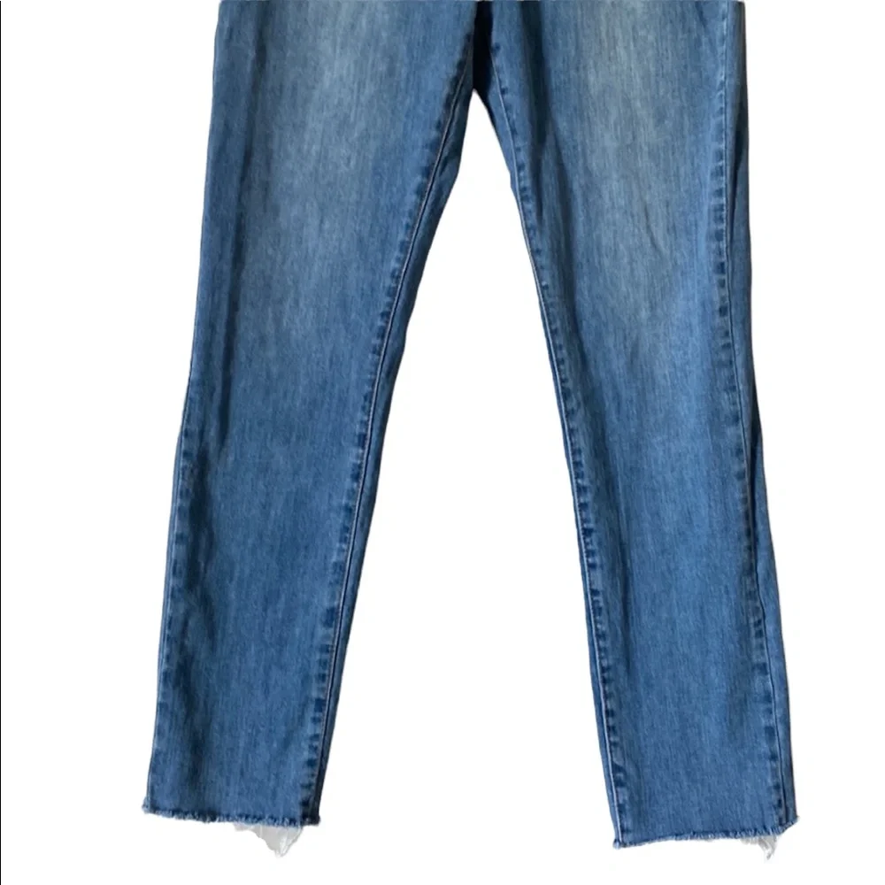 Forever 21 Frayed Bottom Skinny Jeans